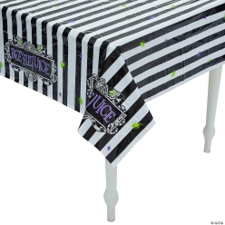 Beetlejuice Rectangle Plastic Tablecloth