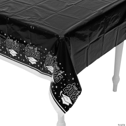 Graduation Class of 2025 Rectangle Plastic Tablecloth
