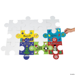 DIY Gigantic Bulletin Board Puzzle - 24pk