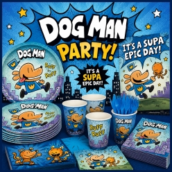 Dog Man Birthday Party Supplies