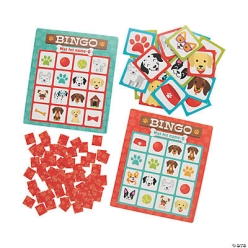 Dog Party Bingo Game