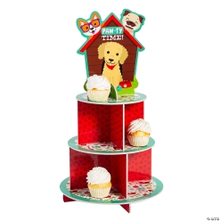 Dog Party Jumbo Foam Cupcake Stand