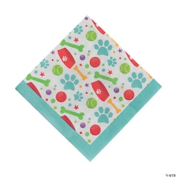 Premium Dog Party Luncheon Napkins-16PK