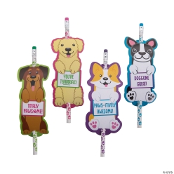 Dog Pencils with Card - 24Pk