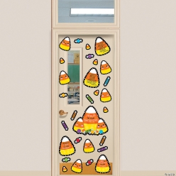 Religious Halloween Candy Corn Door Decorating Kit
