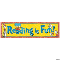 Dr. Seuss Reading is Fun Banner