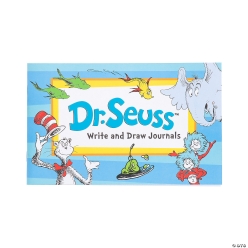 Dr. Seuss Write & Draw Journals - 12Pk