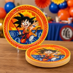 Dragon Ball Z Party Dinner Plates - 10 PK