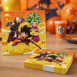 Dragon Ball Z Party Dinner Napkins - 10 PK