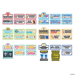 Dramatic Play Occupations Cutout Set