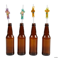 Hunk Muscle Man Straw & Drink Markets For 12