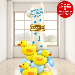 Duckie 1st Blue Airfill Balloon Column Kit