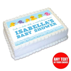 Rubber Ducky Personalizable Edible Icing