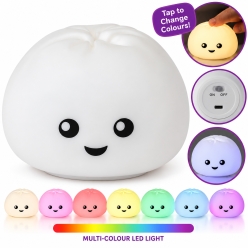 Dumpling Silicone Light-Up Touch Light