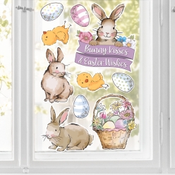 70% OFF: Premium Easter Bunny Vinyl Window Decals