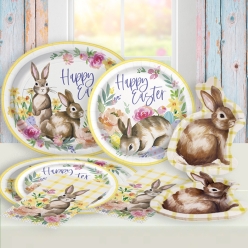 *50% OFF: Classic Easter Bunny Premium Party Pack for 16