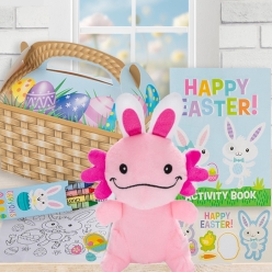 Easter Gift Pack with Plush Axolotl