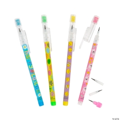 Easter Stacking Point Pencils - 24Pk