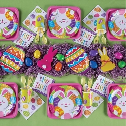 Easter Party Supplies Tableware