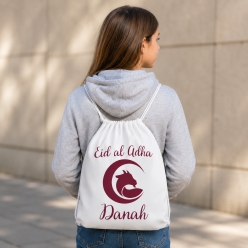 Eid al-Adha Personalized Drawstring Backpack