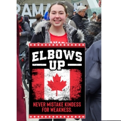 34% OFF: Canada Elbows Up Corrugated 24