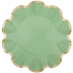 Elegant Metallic Sage Green Big 10