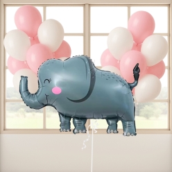 Elephant Pink Deluxe Balloon Bouquet