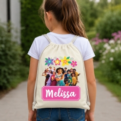 Encanto Personalized Name Drawstring Backpack