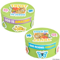 Rainforest VBS Trust in Jesus Prayer Box Craft Kit-12Pk