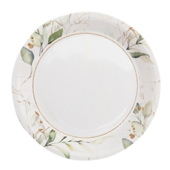 Eucalyptus Dessert Plates - 8Pk