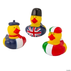European Rubber Ducks -12Pk