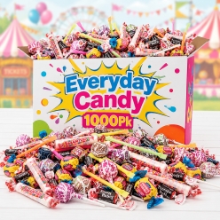 HUGE 1000 Piece Brand Name Candy Assortment