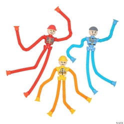 Server Worker Toys with Expanding Limbs-12Pk