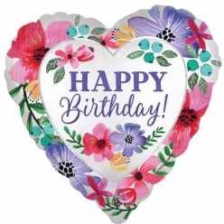 Satin Floral Birthday 18