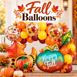 Thanksgiving & Fall Balloons