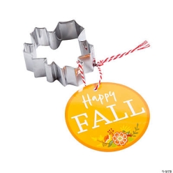 Fall Leaf Cookie Cutters Cards - 12Pk