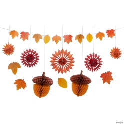 Fall Leaf Hanging Decorations Kit