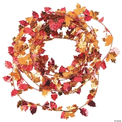 Fall Leaves Garland 11ft.