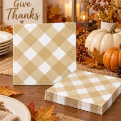 Thanksgiving Family Dinner Napkins - 16 PK