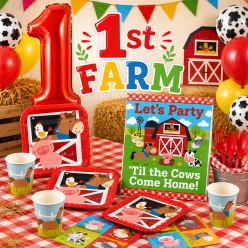 Barnyard Farm 1st Birthday Party Supplies