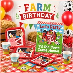 Farm Birthday Party Supplies
