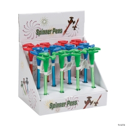 Fidget Spinner Pens - 12Pk