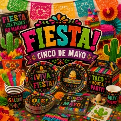 Fiesta/Cinco De Mayo Party Supplies