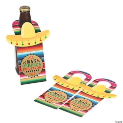 Fiesta Serape Bottle Tags - 12Pk