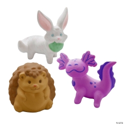 Adorable DIY Ceramic Animal Figures-6Pk