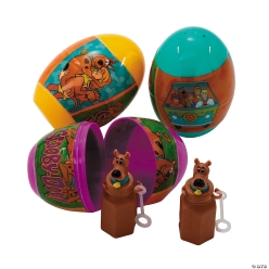 Scooby-Doo Bubble Bottle Filled Jumbo Easter Eggs-12Pk