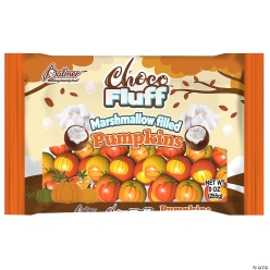 Palmer Choco Fluff Marshmallow Filled Pumpkin Candy-24Pk