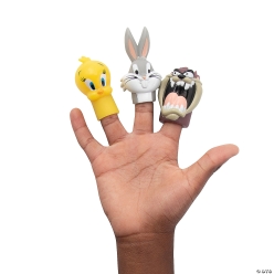 Looney Tunes Character Finger Puppet Toys-12Pk