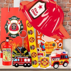 FireFighter Deluxe Loot Pack w/Fire Hat