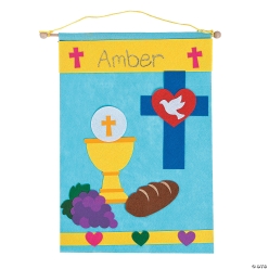 First Communion Banner Craft Kit - 12pk